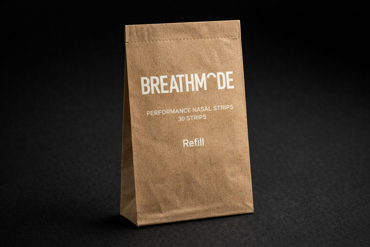 The coming soon BREATHMODE compostable, eco-friendly refill bags 